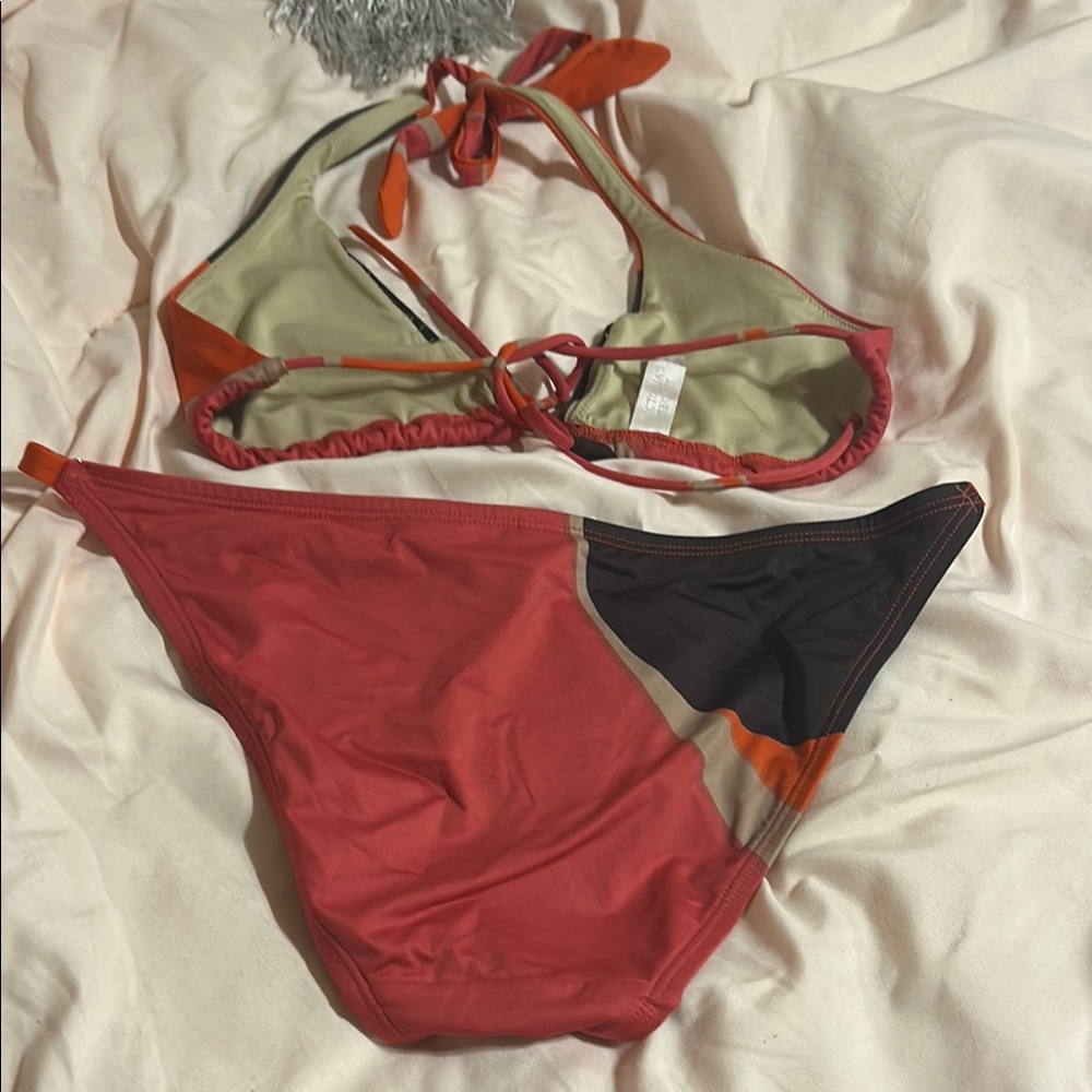 Colorful Retro Bikini Set - Picture 2 of 2